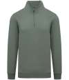 NS428 Native Spirit 1/4 Zip Sweatshirt Moss colour image